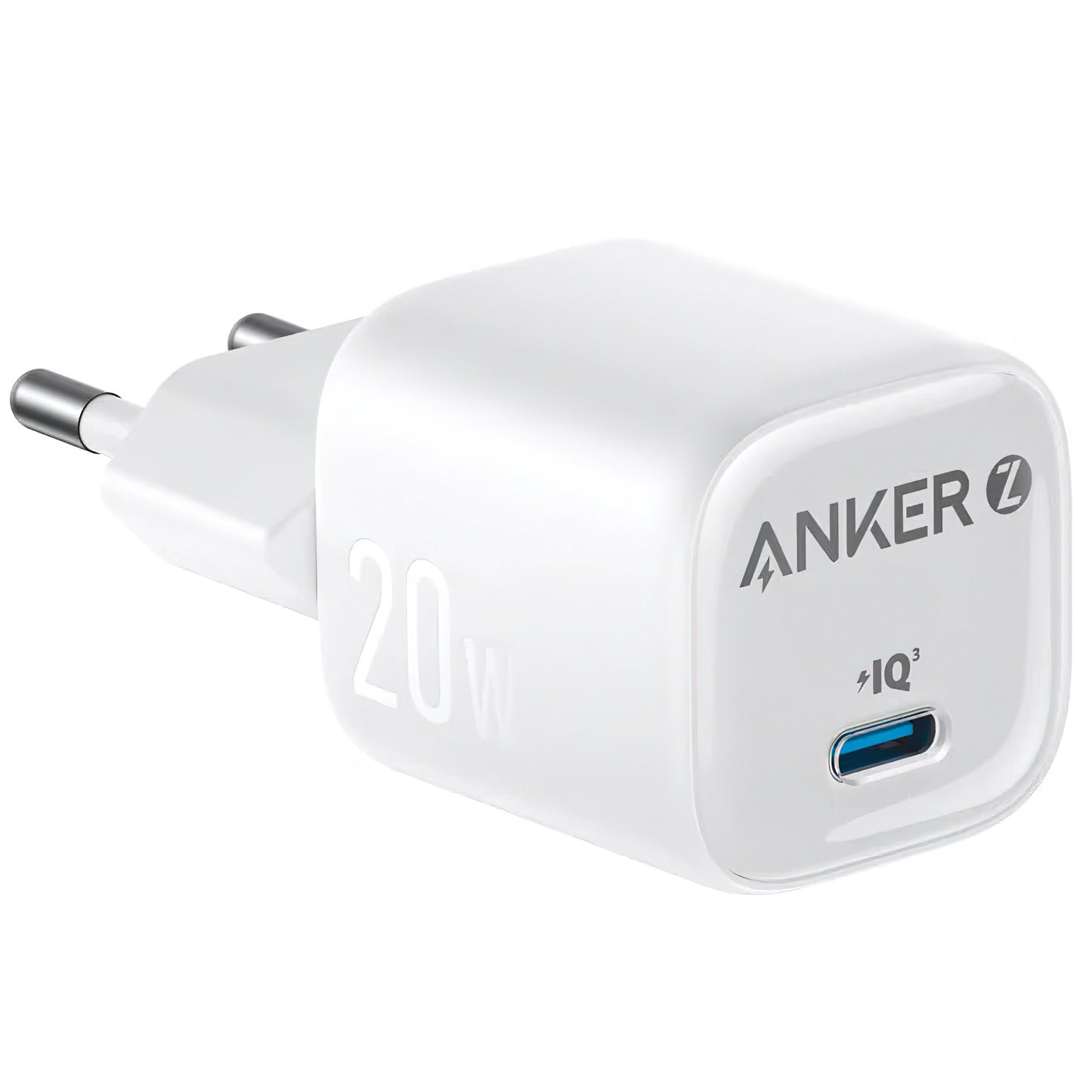 Punjač Anker Zolo, 20W, 3A, 1 x USB-C, Beli A2699G21