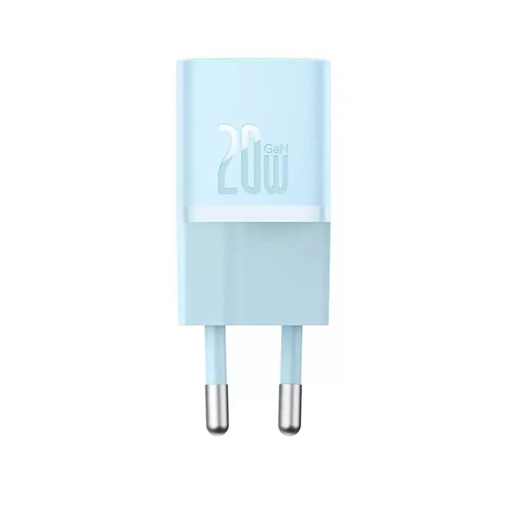 Punjač mreže Baseus GaN Mini 1C, 20W, 3A, 1 x USB-C, Plavi CCGN050103