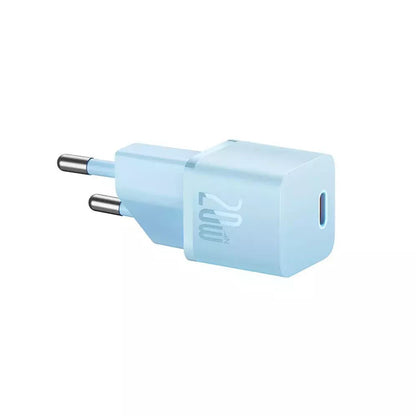 Punjač mreže Baseus GaN Mini 1C, 20W, 3A, 1 x USB-C, Plavi CCGN050103