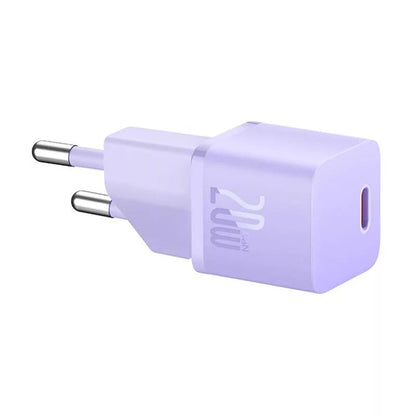 Punjač mreže Baseus, 20W, 3A, 1 x USB-C, Ljubičasti CCGN050105