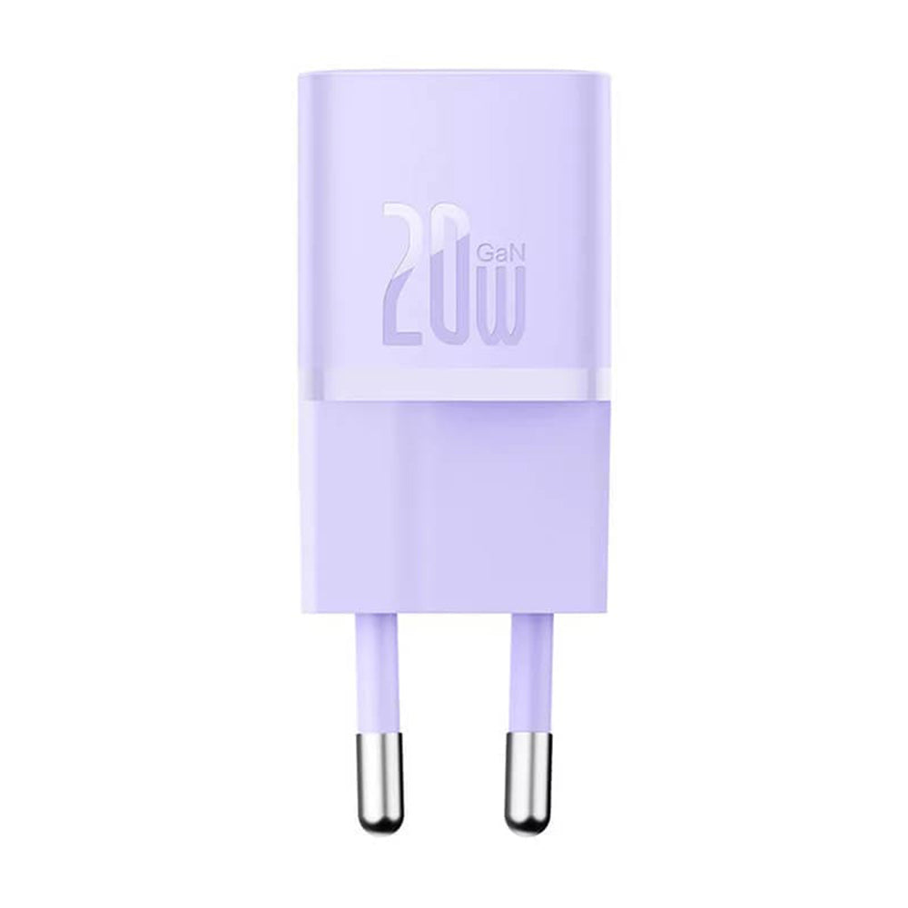 Punjač mreže Baseus, 20W, 3A, 1 x USB-C, Ljubičasti CCGN050105