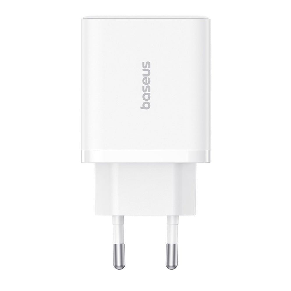 Punjač Baseus Cube, 30W, 3A, 2 x USB-A - 1 x USB-C, Beli P10111402213-00