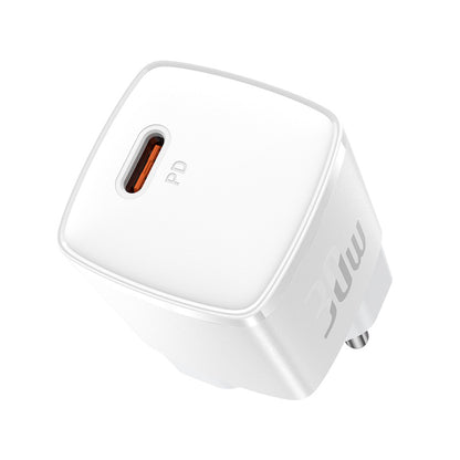 Punjač mreže Baseus Cube Pro, 30W, 3A, 1 x USB-C, Beli CCXF000302