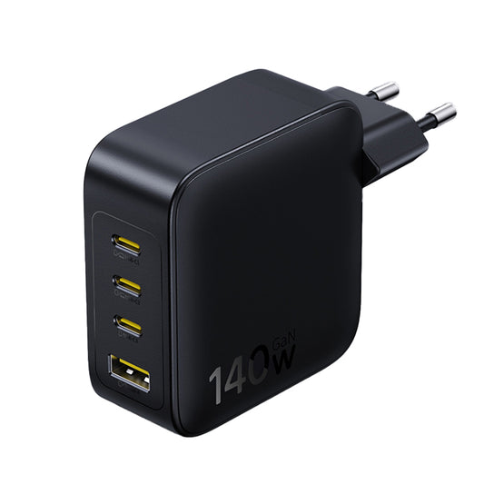 Punjač mreže Baseus EnerFill FH11, 140W, 5A, 1 x USB-A - 3 x USB-C, Crni E0121J00