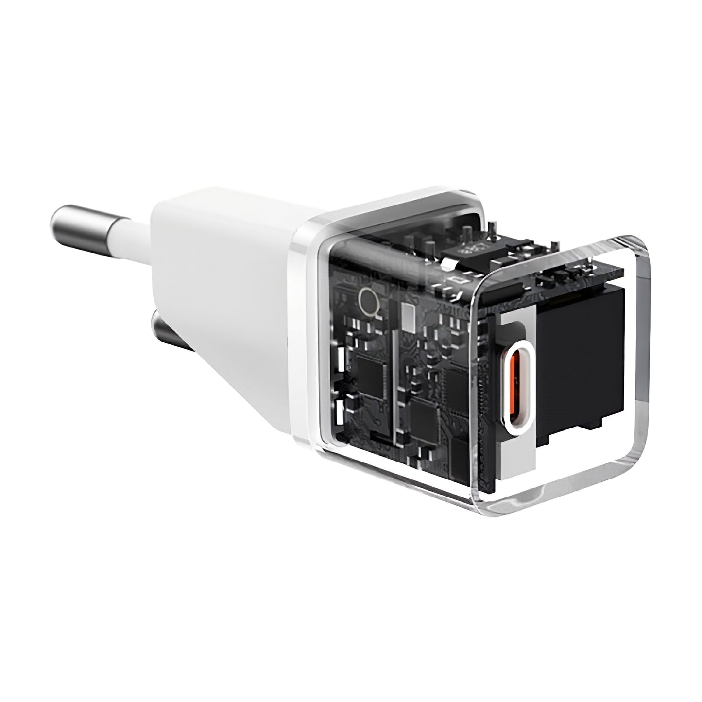 Network Charger Baseus GaN5S, 20W, 3A, 1 x USB-C, White P1016250503213-00 