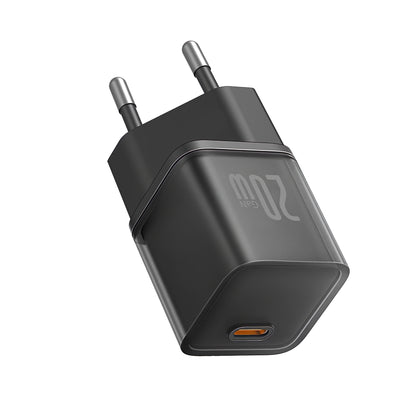 Network Charger Baseus GaN5S, 20W, 3A, 1 x USB-C, Black P10162503113113-00 