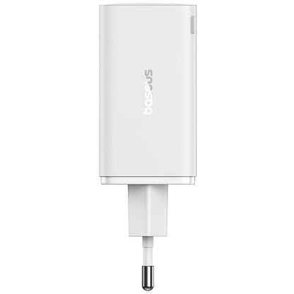 Network Charger Baseus GaN6 Pro, 65W, 3.25A, 2 x USB-A - 2 x USB-C, White 