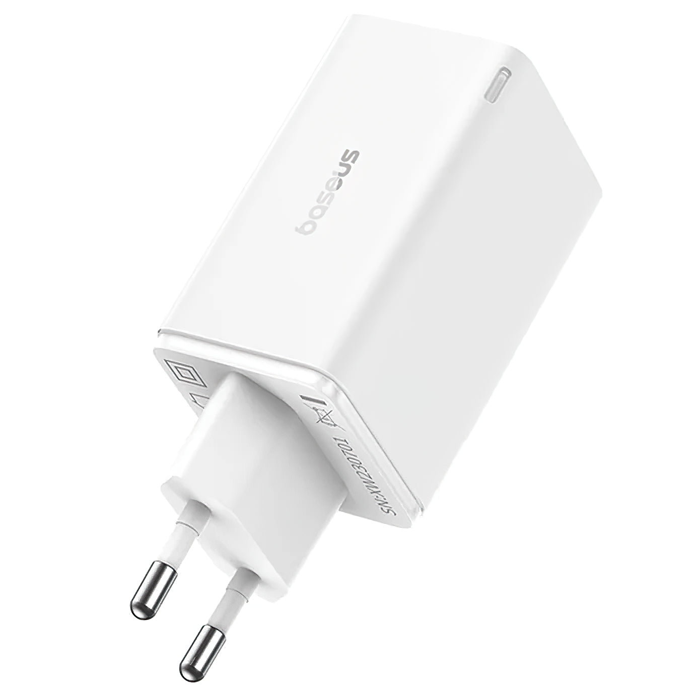 Network Charger Baseus GaN6 Pro, 65W, 3.25A, 2 x USB-A - 2 x USB-C, White 