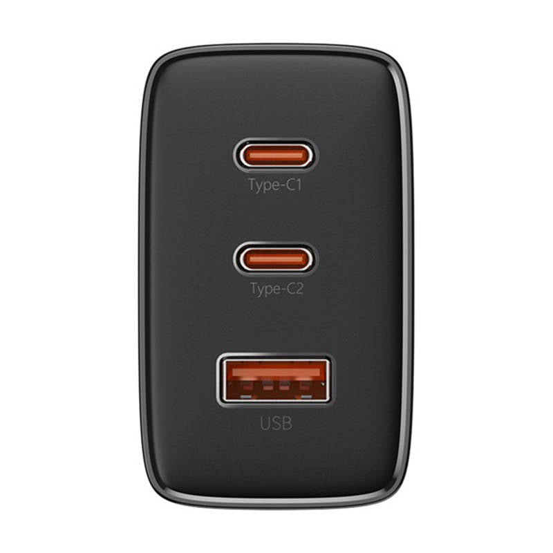 Incarcator Retea Baseus OS-Cube Pro, 65W, 3.25A, 1 x USB-A - 2 x USB-C, Negru P10152301113-00