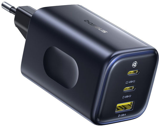 Punjač za mrežu Baseus PicoGo AE11, 100W, 1 x USB-A - 2 x USB-C, Crni E0121400