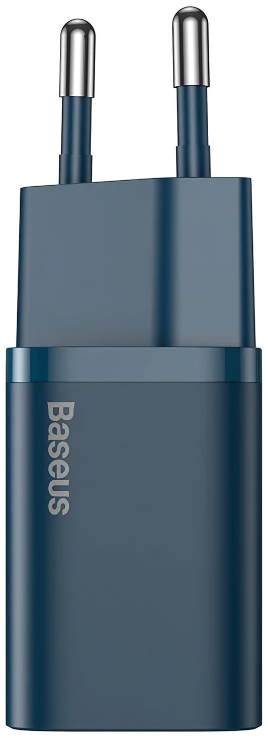 Network Charger Baseus Super Si, 20W, 3A, 1 x USB-C, Blue CCSUP-B03 