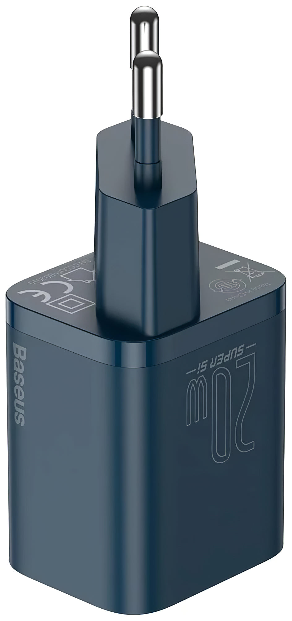 Network Charger Baseus Super Si, 20W, 3A, 1 x USB-C, Blue CCSUP-B03 