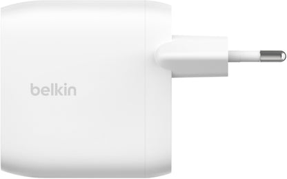 Punjač za mrežu Belkin BoostCharge Pro Dual, 60W, 3A, 2 x USB-C, Bela WCB010vfWH