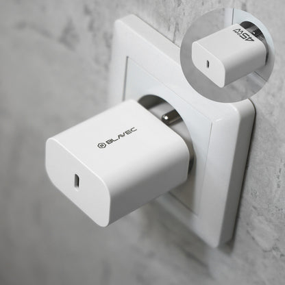 Punjač za mrežu Blavec BC-7, 45W, 3A, 1 x USB-C, Beli