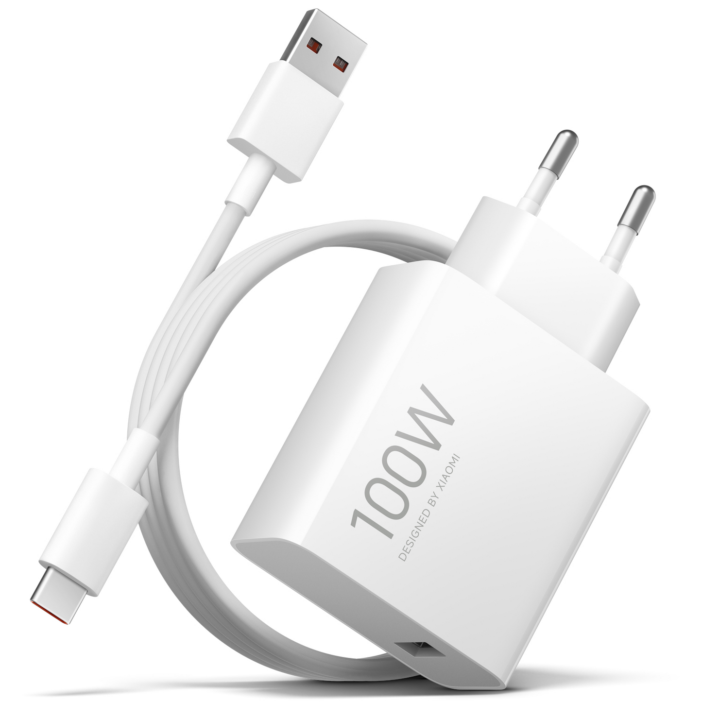 Punjač za mrežu sa USB-C kablom Xiaomi MY-19-ER, 100W, 6.1A, 1 x USB-A, Bela BHR095VEU