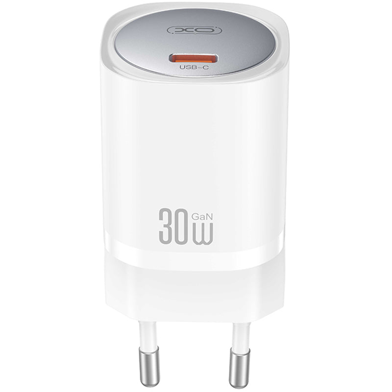Punjač za mrežu sa USB-C kablom XO Design CE20, 30W, 3A, 1 x USB-C, Beli