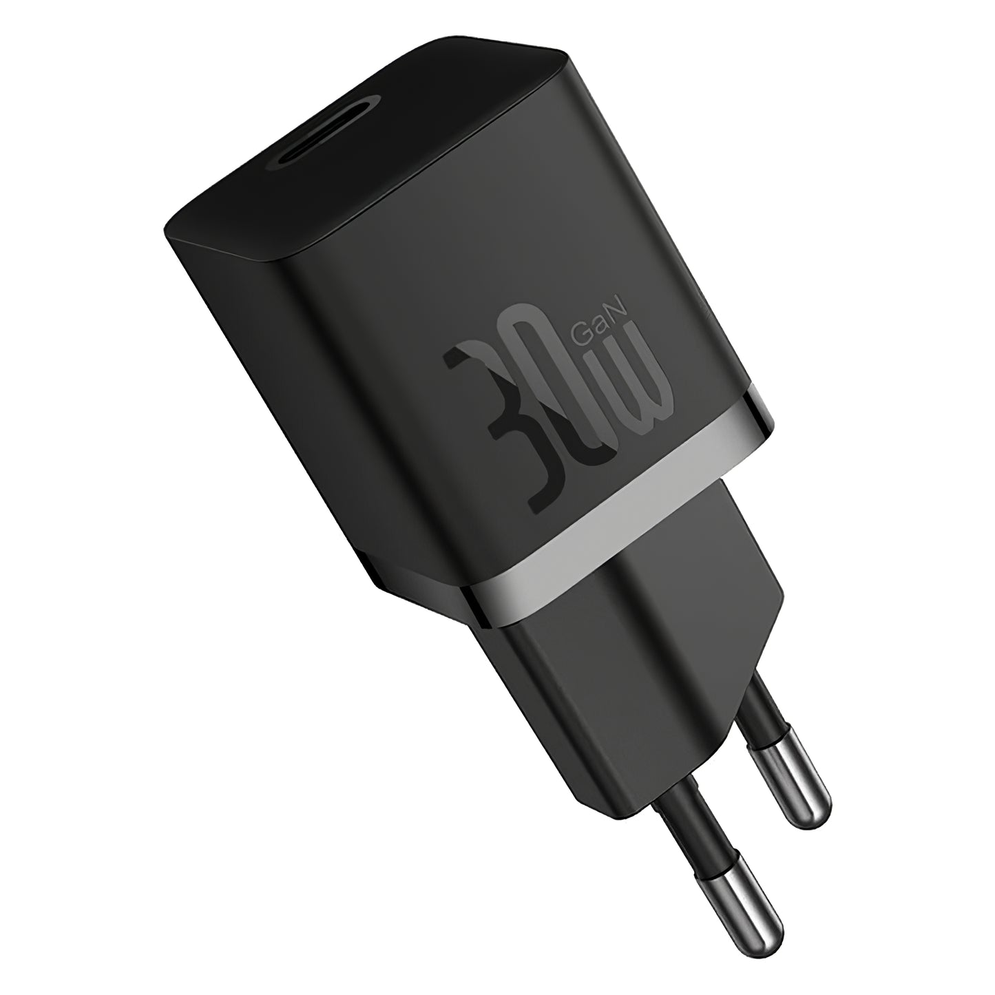 Punjač za mrežu sa USB-C kablom Baseus GaN5S, 30W, 3A, 1 x USB-C, crni P10110902113-00