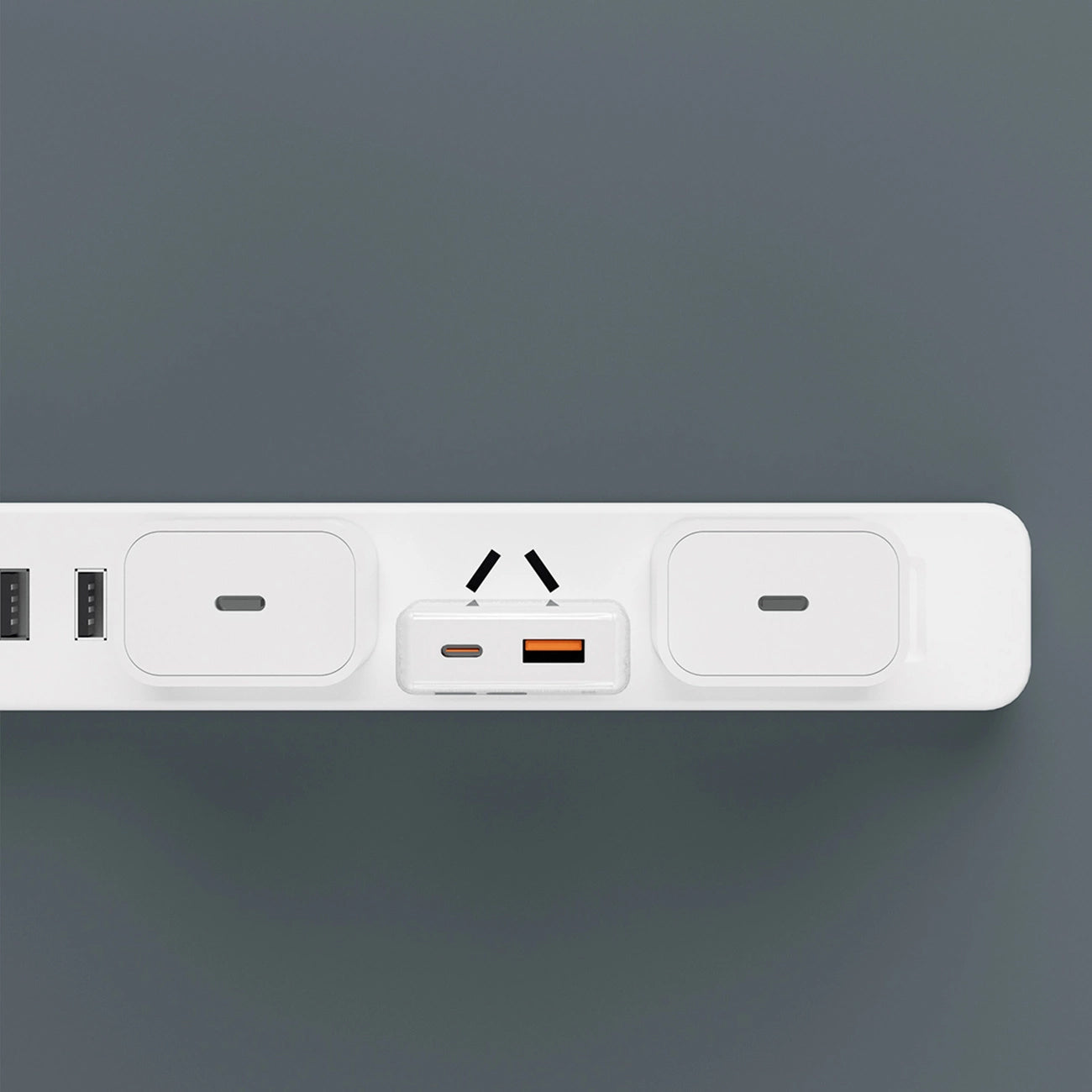 Dudao A30EUT USB-C Cable Network Charger, 30W, 3A, 1 x USB-A - 1 x USB-C, White 