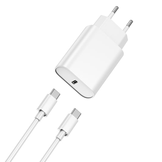 WiWu Wi-U001, 20W, 3A, 1 x USB-C, White 