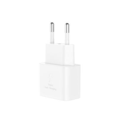Punjač za mrežu sa USB-C kablom XO Design L167, 25W, 3A, 1 x USB-C, Beli