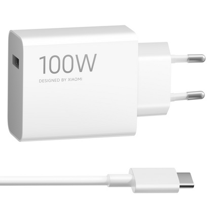 Punjač za mrežu sa USB-C kablom Xiaomi MY-19-ER, 100W, 6.1A, 1 x USB-A, Bela BHR095VEU