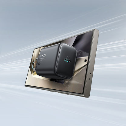 Punjač za mrežu sa USB-C kablom Joyroom JR-TCF23, 25W, 3A, 1 x USB-C, Crni