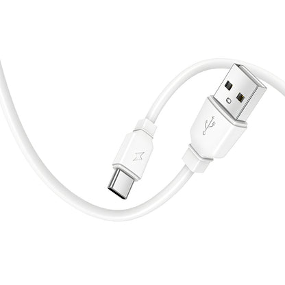 Punjač za mrežu sa USB-C kablom Prestico F15S-C, 30W, 3A, 1 x USB-C, Bela