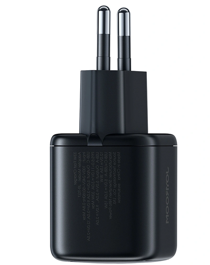 Punjač za mrežu sa USB-C kablom Joyroom JR-TG7, 33W, 3A, 1 x USB-A - 1 x USB-C, Crna