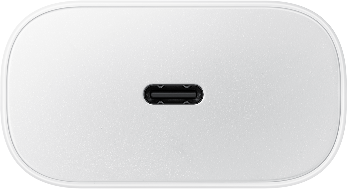 Samsung USB-C Network Charger with Cable USB-C, 25W, 3A, 1 x USB-C, White EP-TA800XWEGWWW