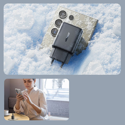 Punjač za mrežu sa USB-C kablom Joyroom JR-TCF23, 25W, 3A, 1 x USB-C, Crni