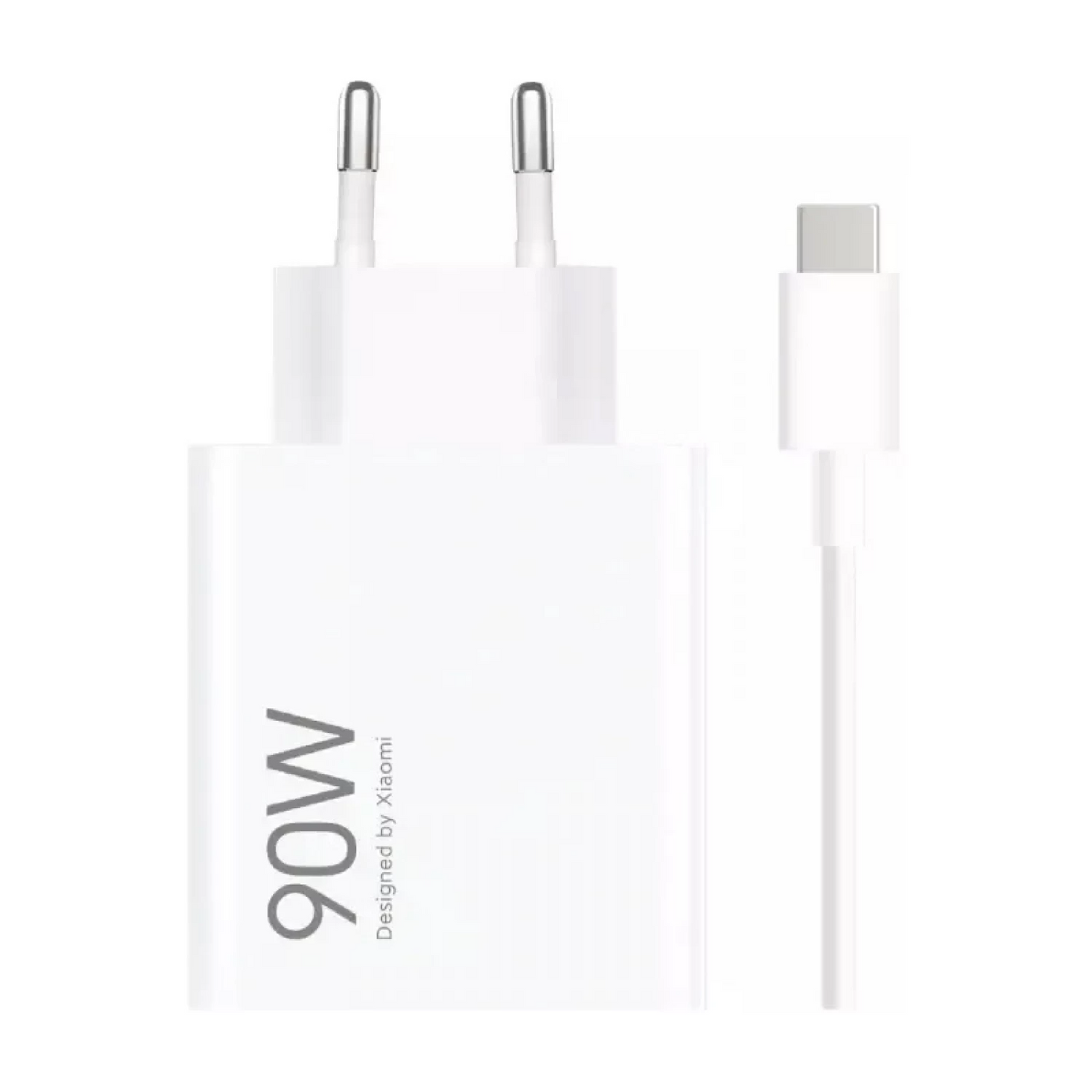 Punjač za mrežu sa USB-C kablom Xiaomi, 90W, 6.1A, 1 x USB-A, Beli