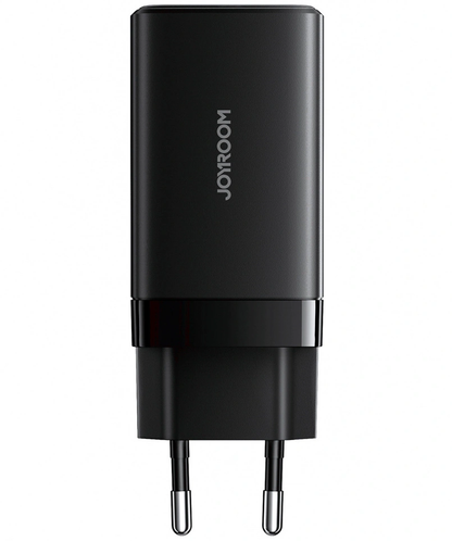 Punjač za mrežu sa USB-C kablom Joyroom JR-TG10, 65W, 3.25A, 1 x USB-A - 2 x USB-C, Crna