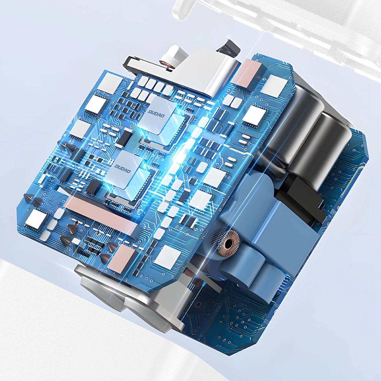 Punjač za mrežu sa USB-C kablom Dudao A4EU, 10W, 2.1A, 1 x USB-A, Bela