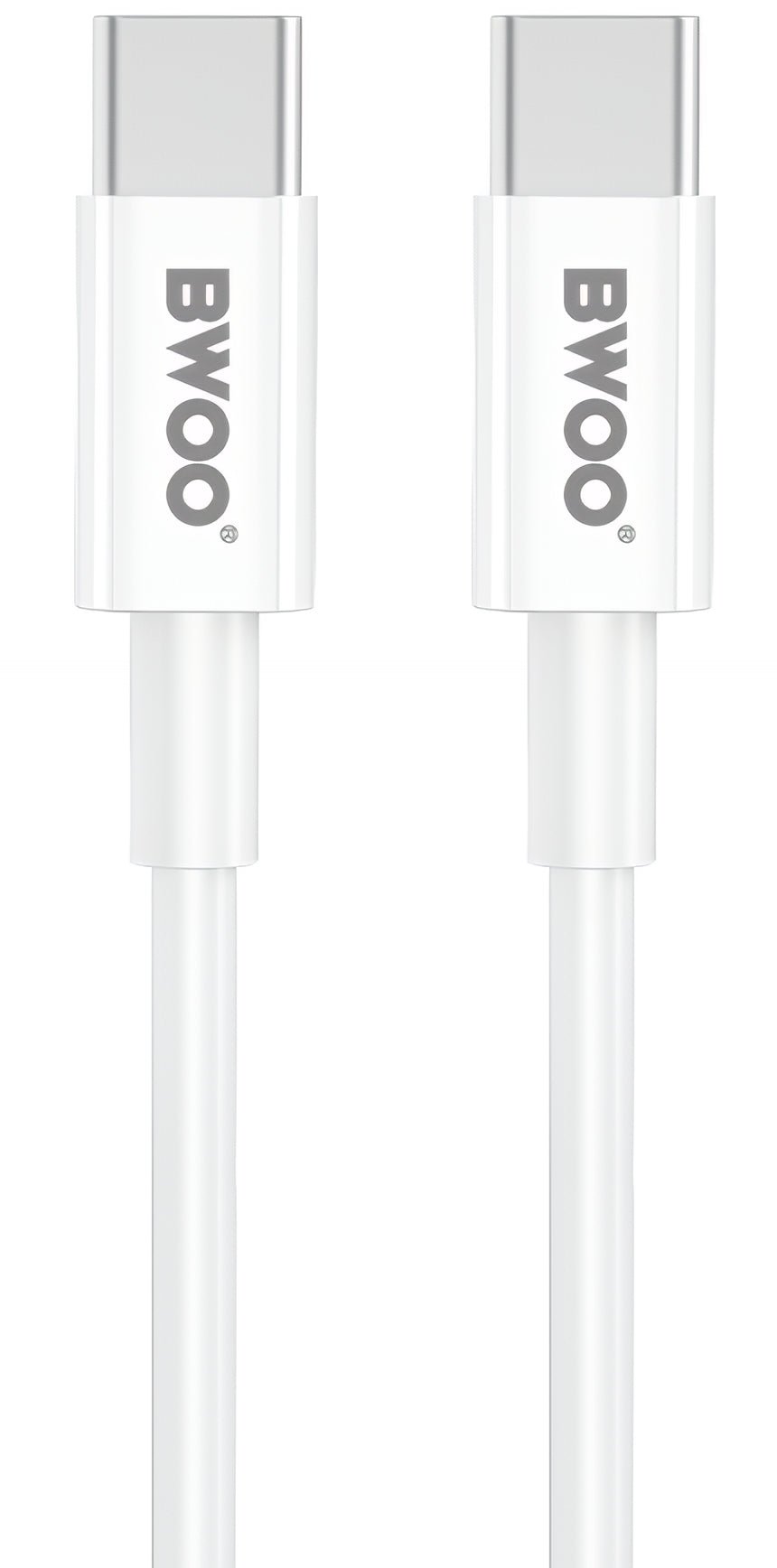 Punjač za mrežu sa USB-C kablom BWOO CDA159, 20W, 3A, 1 x USB-C, Bel