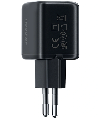 Punjač za mrežu sa USB-C kablom Joyroom JR-TG7, 33W, 3A, 1 x USB-A - 1 x USB-C, Crna