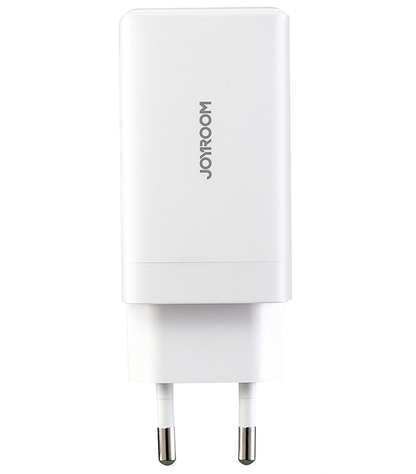 Punjač za mrežu sa USB-C kablom Joyroom JR-TG10, 65W, 3.25A, 1 x USB-A - 2 x USB-C, Bela