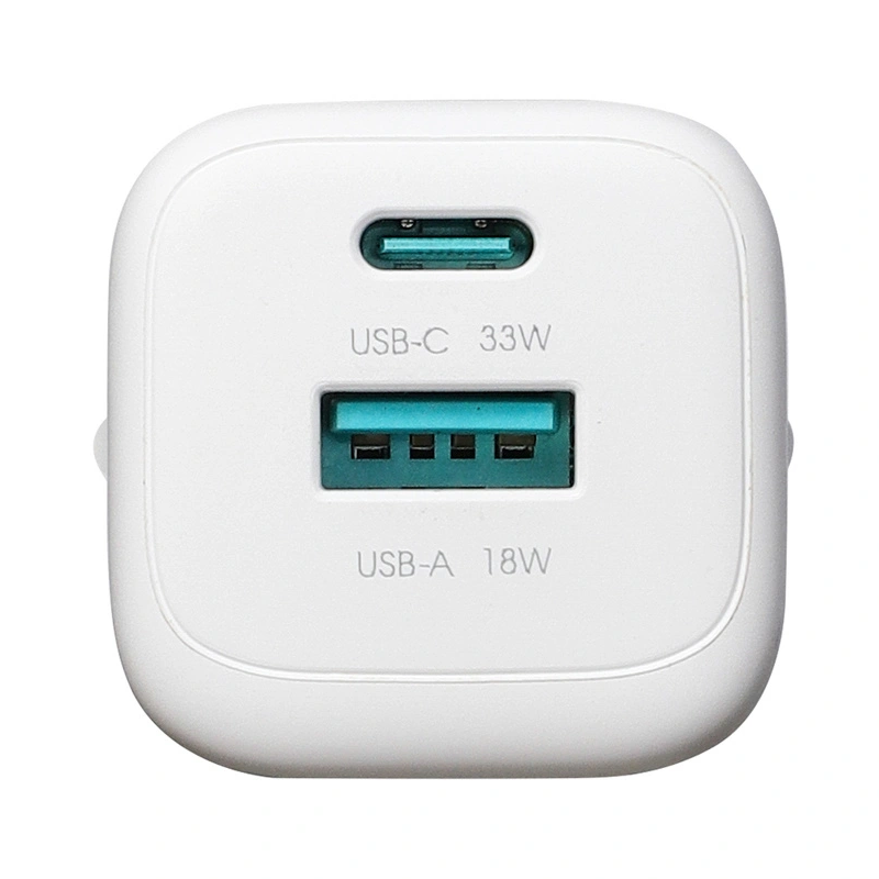 Punjač za mrežu sa USB-C kablom Joyroom JR-TG7, 33W, 3A, 1 x USB-A - 1 x USB-C, Bela