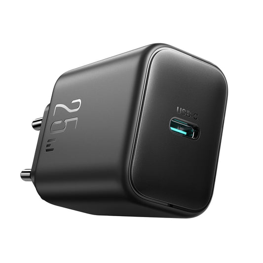 Punjač za mrežu sa USB-C kablom Joyroom JR-TCF23, 25W, 3A, 1 x USB-C, Crni