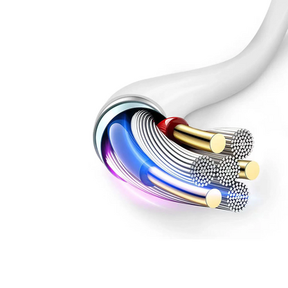 Punjač za mrežu sa USB-C kablom Dudao A20EU, 18W, 3A, 1 x USB-A, Bel
