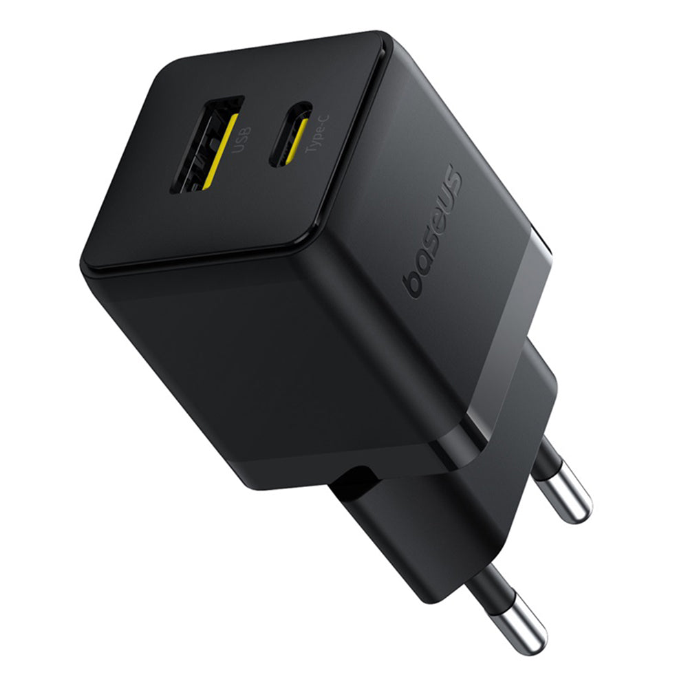 Mrežni punjač sa USB-C kablom Baseus Palm, 30W, 3A, 1 x USB-A - 1 x USB-C, Crni P1011160A113-01
