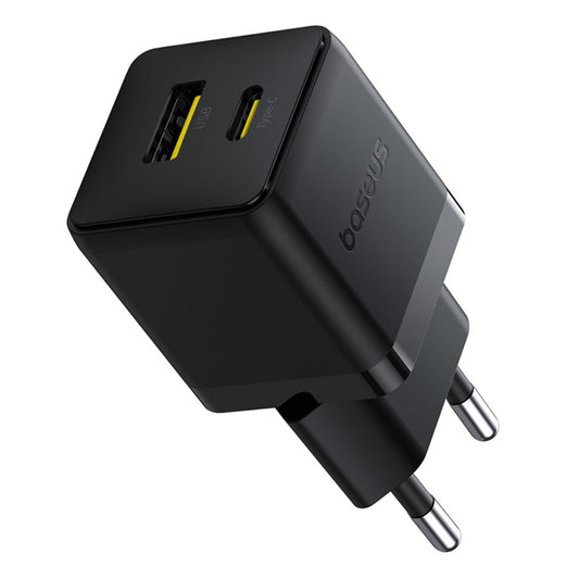 Mrežni punjač sa USB-C kablom Baseus Palm, 30W, 3A, 1 x USB-A - 1 x USB-C, Crni P1011160A113-01