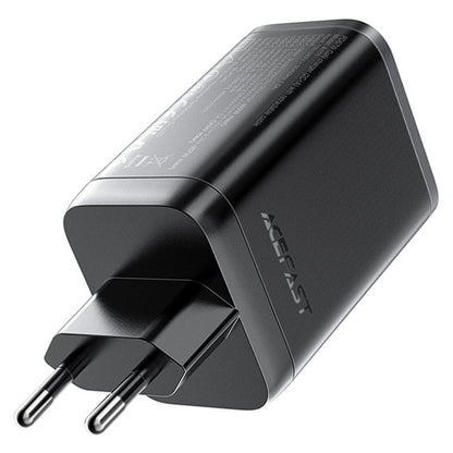 Punjač za mrežu sa USB-C kablom Acefast A111, 67W, 3A, 1 x USB-A - 1 x USB-C, Crni