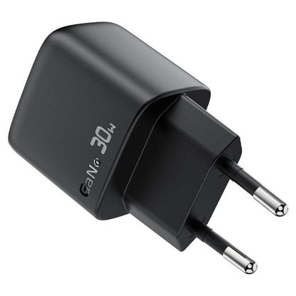 Punjač mreže sa USB-C kablom Acefast A115 Display, 30W, 3A, 1 x USB-C, Crni