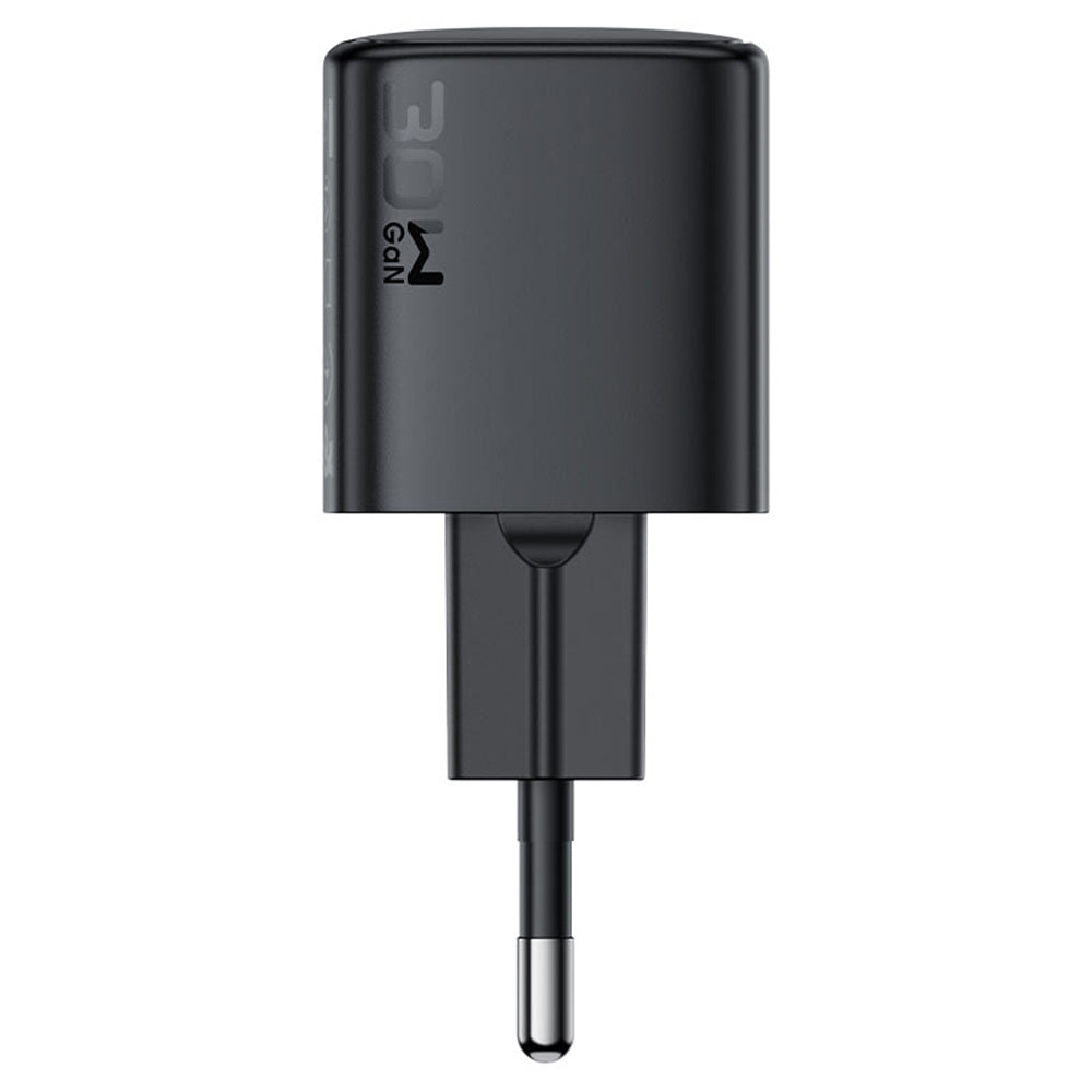 Punjač mreže sa USB-C kablom Acefast A118, 30W, 3A, 1 x USB-C, Crni