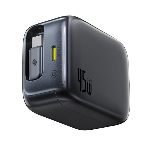 Punjač mreže sa USB-C kablom Baseus EnerCore CJ11, 45W, 3A, 1 x USB-C, Crni Z0004800