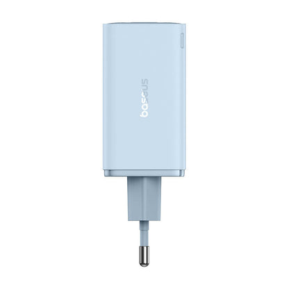 Punjač za mrežu sa USB-C kablom Baseus GaN6 Pro, 65W, 3.25A, 2 x USB-A - 2 x USB-C, Plavi E0121D00
