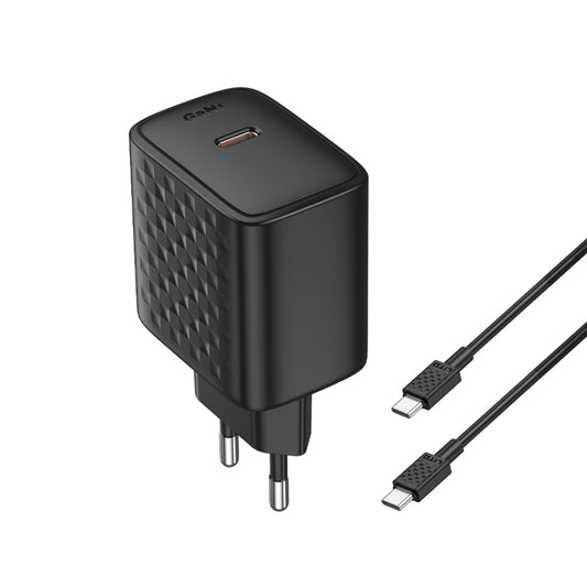 Punjač mreže sa USB-C kablom Lito LC20T, 45W, 3A, 1 x USB-C, Crni