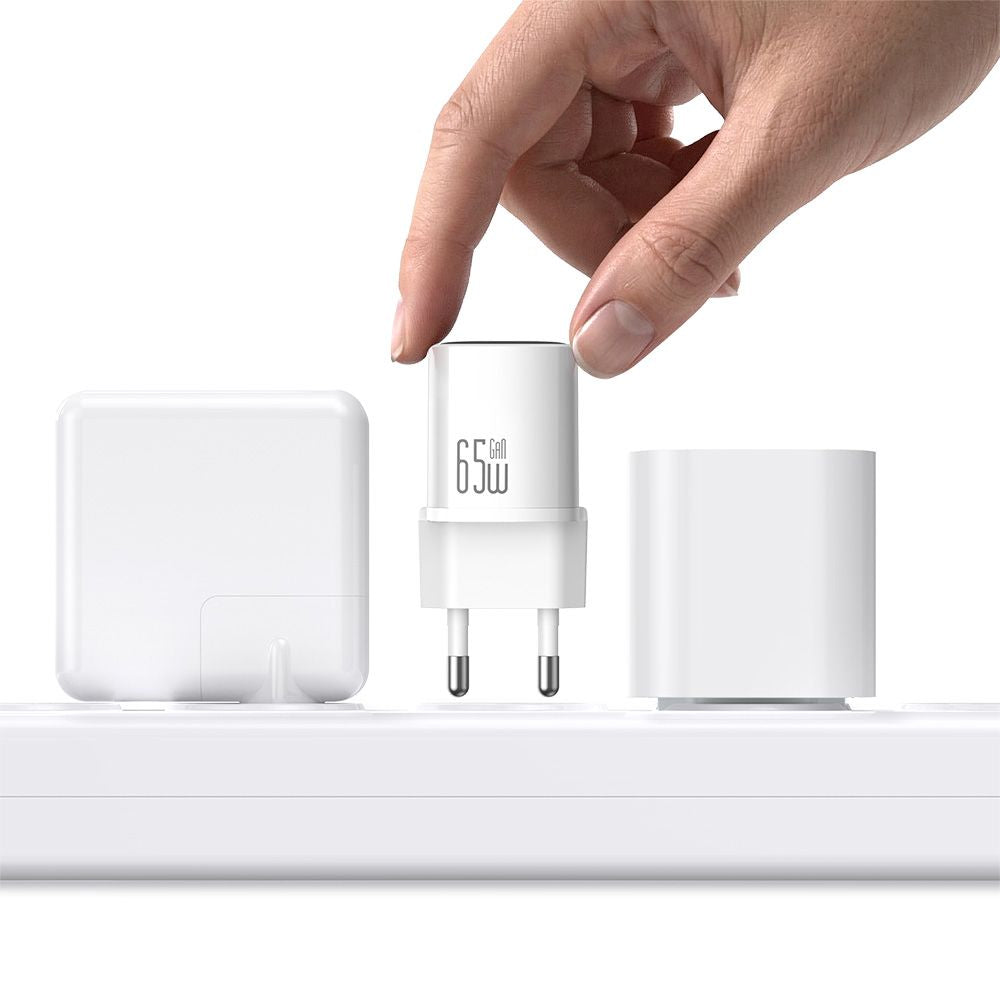 Punjač za mrežu sa USB-C kablom Mcdodo Nano CH-8263, 65W, 3.25A, 1 x USB-C, Bela