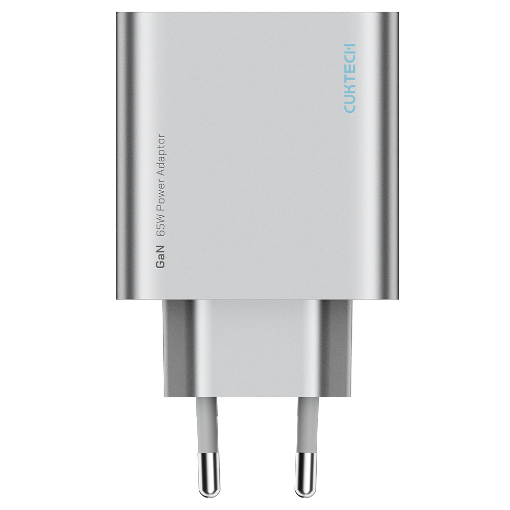 Punjač za mrežu Cuktech, 65W, 3.25A, 1 x USB-A - 2 x USB-C, Bela CUK0A15CEUSL