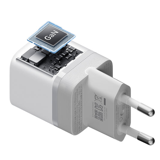 Punjač za mrežu Cuktech, 40W, 3A, 1 x USB-C, Bela CKAC301SEUWH